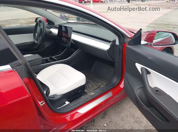 5YJ3E1EBXLF668182 2020 TESLA MODEL 3 White Widok wnętrza z przodu