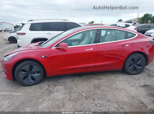5YJ3E1EBXLF668182 2020 TESLA MODEL 3 White Widok wnętrza z tyłu
