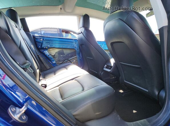 5YJ3E1EBXMF005941 2021 TESLA MODEL Blue Вид задніх сидінь