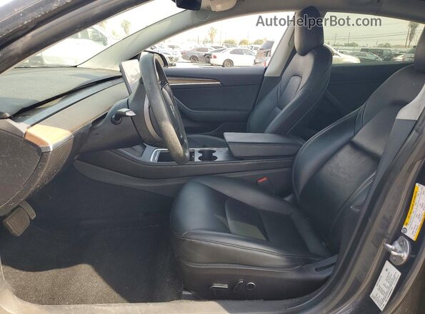 5YJ3E1EBXMF069171 2021 TESLA MODEL Gray 