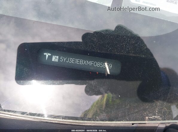5YJ3E1EBXMF085869 2021 TESLA MODEL 3 Серый 