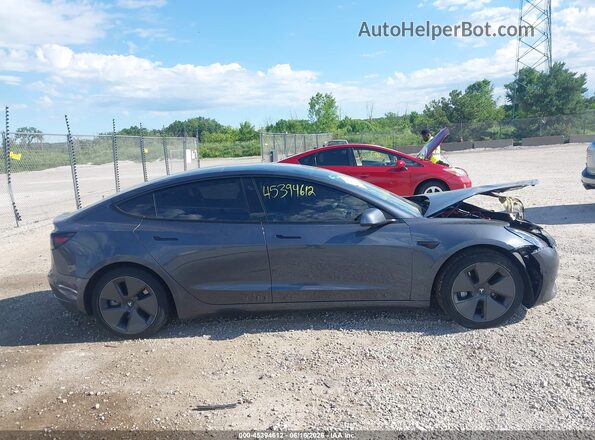 5YJ3E1EBXMF914956 2021 TESLA MODEL 3 Gray Widok deski rozdzielczej