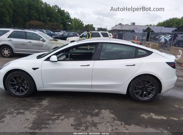 5YJ3E1EBXNF121948 2022 TESLA MODEL 3 White სალონის 360-გრადუსიანი ხედი