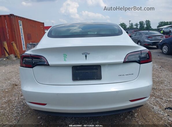 5YJ3E1EBXNF192910 2022 TESLA MODEL 3 White 