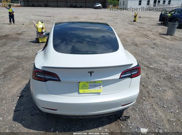 5YJ3E1EBXNF328579 2022 TESLA MODEL 3 White 