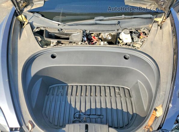 5YJ3E1EBXPF387876 2023 TESLA MODEL Серый Вид задней части салона