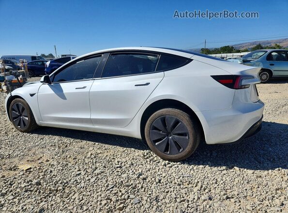5YJ3E1EBXRF730561 2024 TESLA MODEL White Trasero izquierdo