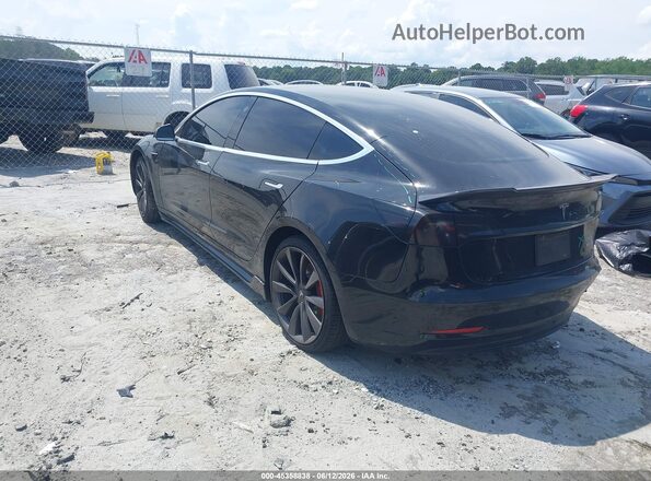 5YJ3E1EC0LF603477 2020 TESLA MODEL 3 Black Tył lewy