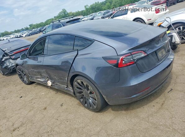 5YJ3E1EC0MF093116 2021 TESLA MODEL Gray Հետևի ձախ