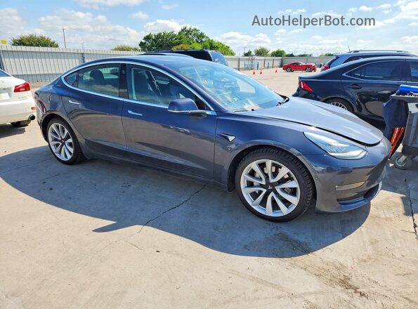 5YJ3E1EC2LF627148 2020 TESLA MODEL Серый Передняя правая четверть