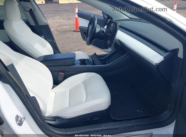 5YJ3E1EC2LF784243 2020 TESLA MODEL 3 White Սալոնի դիմացի տեսք