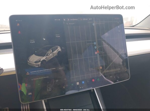 5YJ3E1EC2LF784243 2020 TESLA MODEL 3 White 