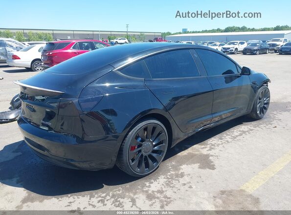 5YJ3E1EC2MF991779 2021 TESLA MODEL 3 Black Trasero derecho