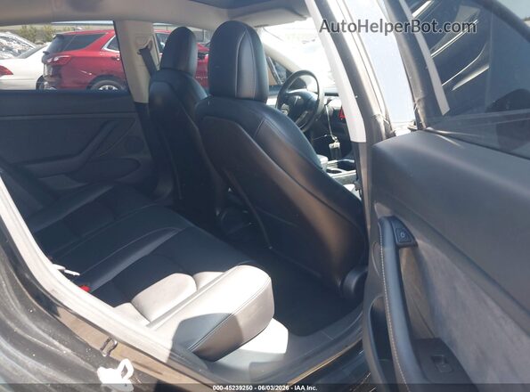 5YJ3E1EC2MF991779 2021 TESLA MODEL 3 Black Vista de la etiqueta del VIN