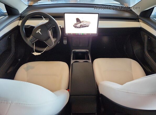 5YJ3E1EC2NF293397 2022 TESLA MODEL Gray 