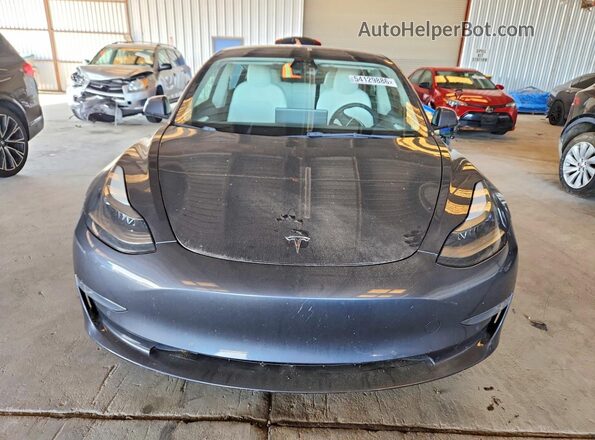 5YJ3E1EC2NF293397 2022 TESLA MODEL Gray 