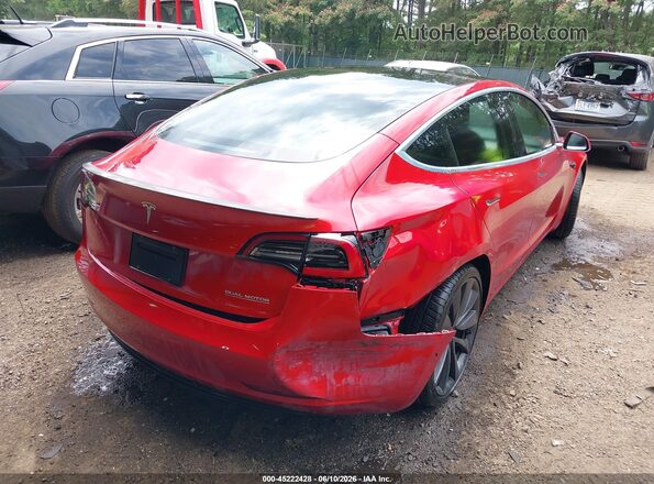5YJ3E1EC3LF641074 2020 TESLA MODEL 3 Red Trasero derecho