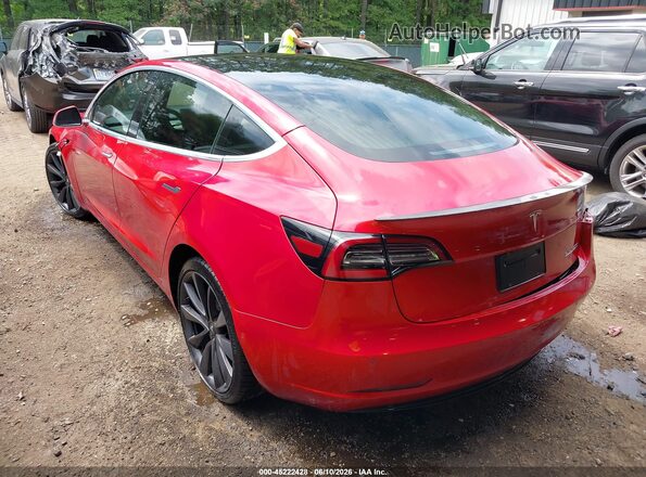 5YJ3E1EC3LF641074 2020 TESLA MODEL 3 Red Trasero izquierdo