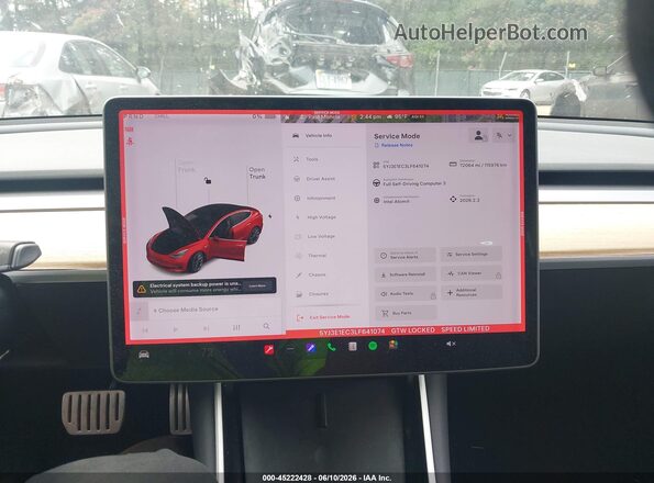 5YJ3E1EC3LF641074 2020 TESLA MODEL 3 Red 
