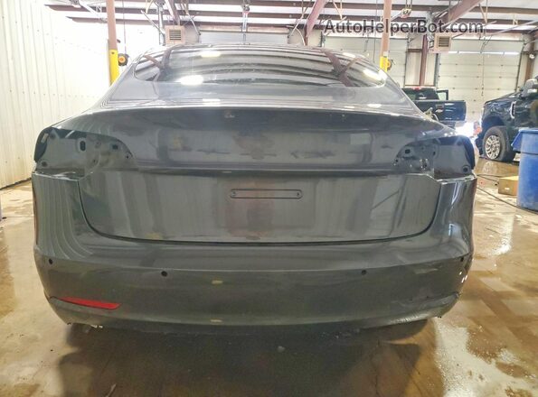5YJ3E1EC3NF114557 2022 TESLA MODEL Gray Вид ззаду