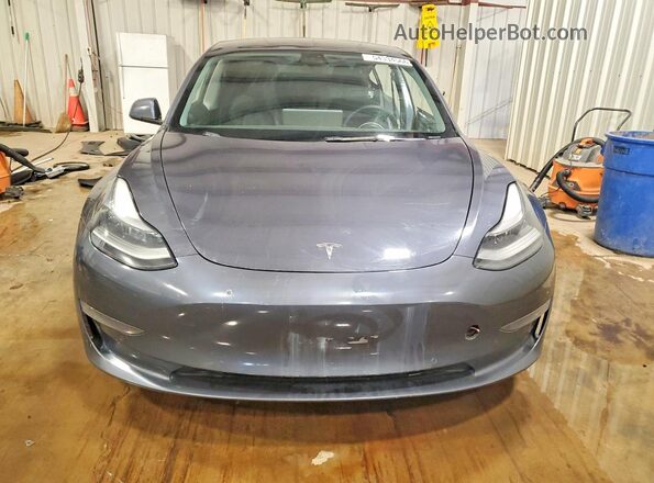 5YJ3E1EC3NF114557 2022 TESLA MODEL Gray Вид спереду