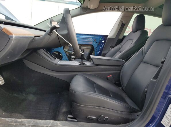 5YJ3E1EC3NF359133 2022 TESLA MODEL Blue Սալոնի դիմացի տեսք