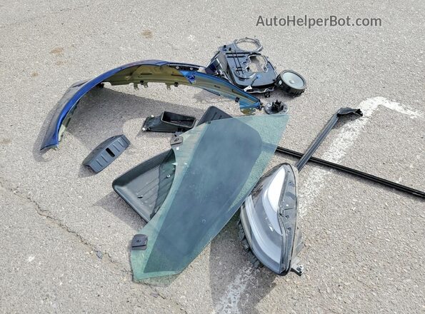 5YJ3E1EC3NF359133 2022 TESLA MODEL Blue Շարժիչի բաժամունքի տեսք