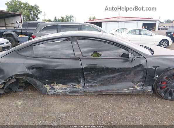 5YJ3E1EC3PF493336 2023 TESLA MODEL 3 Черный Вид щитка приборов