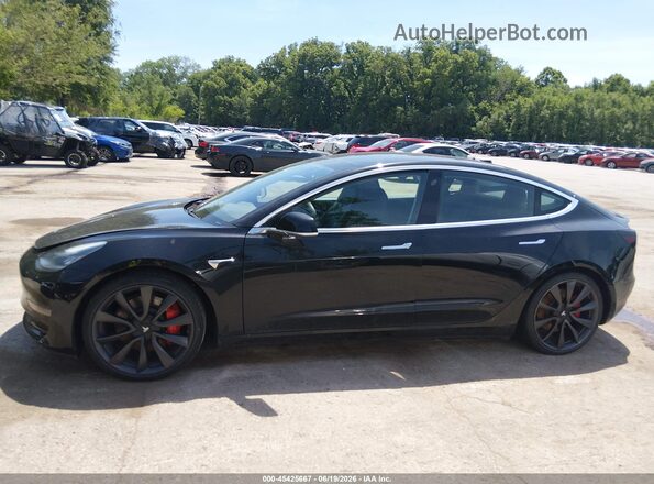 5YJ3E1EC5LF713280 2020 TESLA MODEL 3 Black Սալոնի հետևի տեսք