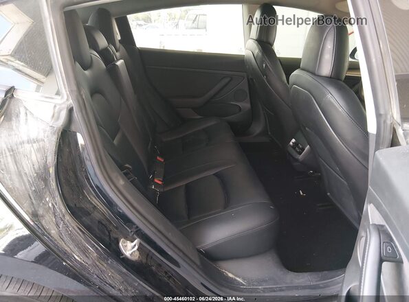 5YJ3E1EC5NF343290 2022 TESLA MODEL 3 Черный Вид наклейки с VIN-кодом