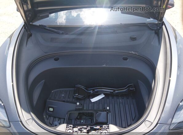 5YJ3E1EC5PF408481 2023 TESLA MODEL 3 Gray უკანა ხედი