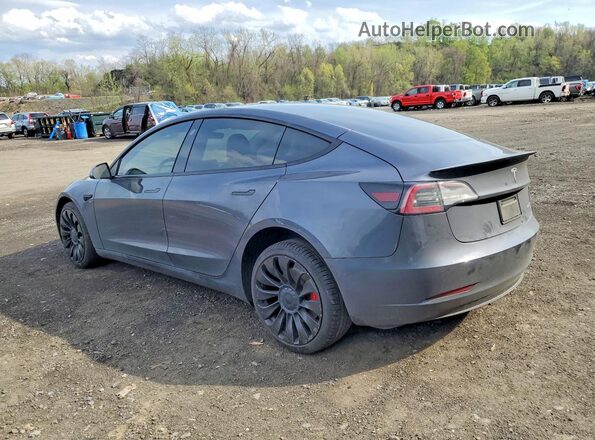 5YJ3E1EC6NF269524 2022 TESLA MODEL Charcoal 