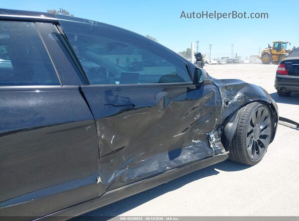 5YJ3E1EC6NF275887 2022 TESLA MODEL 3 Черный 