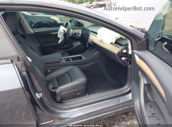 5YJ3E1EC7PF549620 2023 TESLA MODEL 3 Gray Vista interior delantera