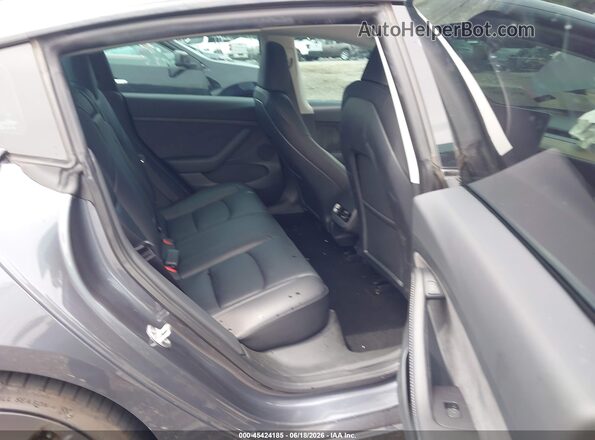 5YJ3E1EC7PF549620 2023 TESLA MODEL 3 Gray Vista de la etiqueta del VIN