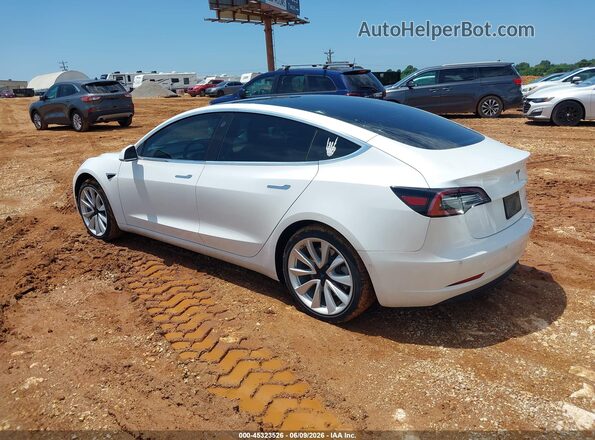 5YJ3E1EC8LF586962 2020 TESLA MODEL 3 White Trasero izquierdo