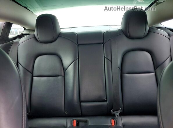 5YJ3E1EC8LF719476 2020 TESLA MODEL White Widok tylnych siedzeń