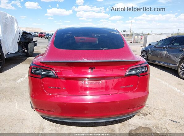 5YJ3E1EC8MF992399 2021 TESLA MODEL 3 Red Панорамний вид салону 360°