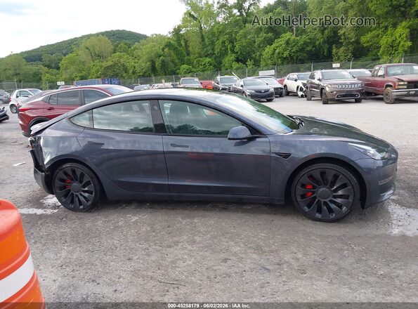 5YJ3E1EC8NF180330 2022 TESLA MODEL 3 Серый Панорамный вид салона 360°
