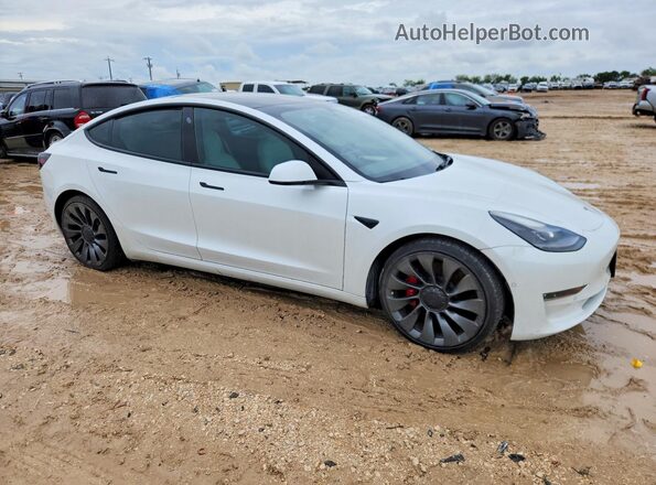 5YJ3E1ECXMF030816 2021 TESLA MODEL White 