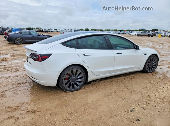 5YJ3E1ECXMF030816 2021 TESLA MODEL White 