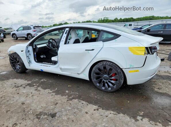 5YJ3E1ECXMF044635 2021 TESLA MODEL White Հետևի ձախ