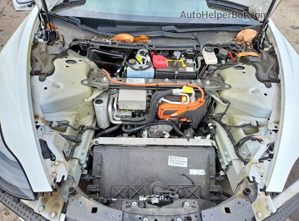 5YJ3E1ECXMF044635 2021 TESLA MODEL White Սալոնի հետևի տեսք