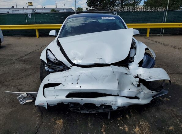 5YJ3E1ECXMF926484 2021 TESLA MODEL White Вид спереду