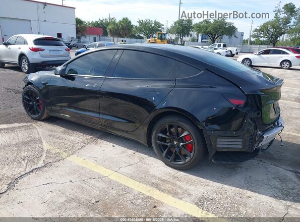 5YJ3E1ECXMF926548 2021 TESLA MODEL 3 Black Հետևի ձախ