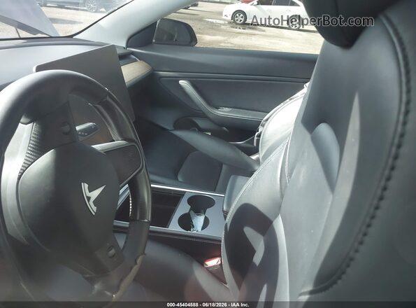 5YJ3E1ECXMF926548 2021 TESLA MODEL 3 Black Հետևի նստատեղերի տեսք