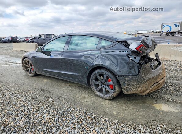5YJ3E1ET0RF822836 2024 TESLA MODEL Black Задня ліва чверть