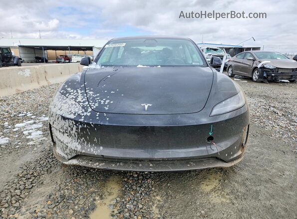 5YJ3E1ET0RF822836 2024 TESLA MODEL Black Вид спереду