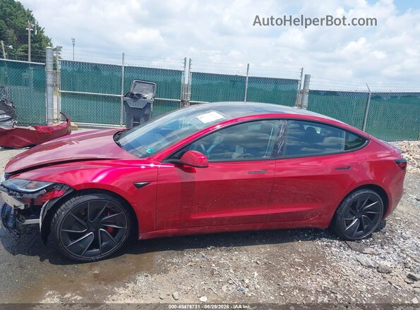5YJ3E1ET2RF849276 2024 TESLA MODEL 3 Красный Панорамный вид салона 360°