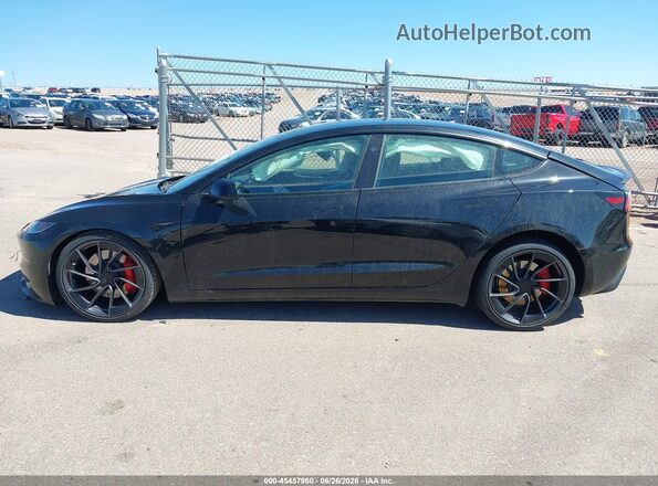 5YJ3E1ET2SF077433 2025 TESLA MODEL 3 Black 